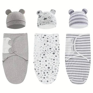 Easy-to-Wrap Swaddling Blankets For Newborns