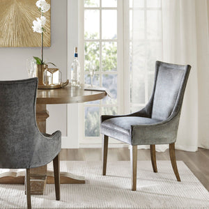 Ultra - Dining Side Chair With Chenille Upholstery (Set of 2) by Couch.com