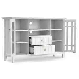 Bedford - Handcrafted Tall TV Media Stand by Couch.com