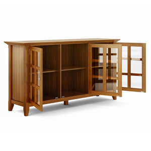 Acadian - Wide Storage Cabinet Handcrafted by Couch.com