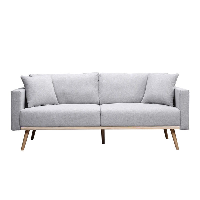 Easton - Linen Fabric Living Room Set With USB Charging Ports Pockets And Pillows (Set of 2) by Couch.com