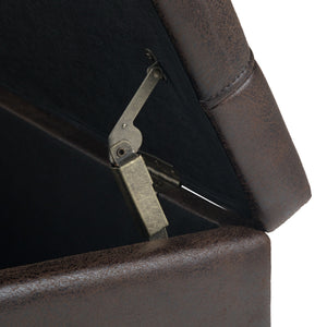 Harrison - Large Coffee Table Storage Ottoman by Couch.com