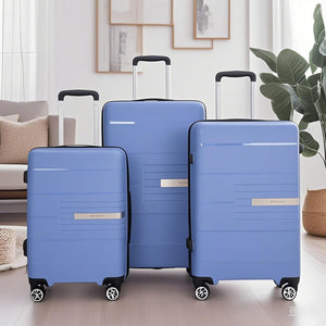 Hardshell Suitcase Double Spinner Wheels Luggage Sets, Lightweight With Tsa Lock, 3 Piece Set by Couch.com