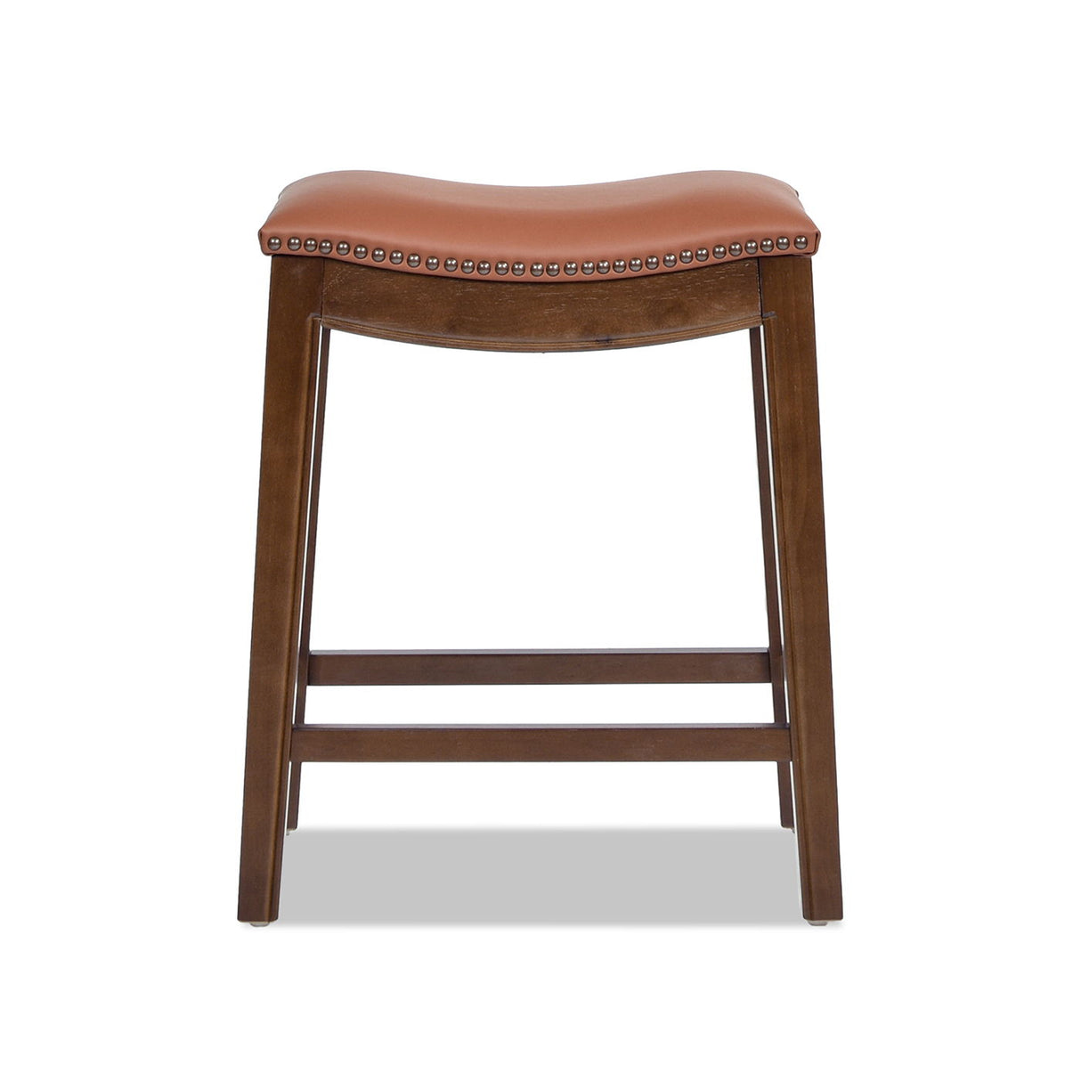 Barlow - Backless Saddle Counter Stool - Brown by Couch.com