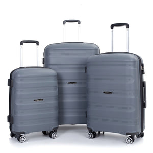 3 Piece Set Hardshell Suitcase Spinner Wheels by Couch.com