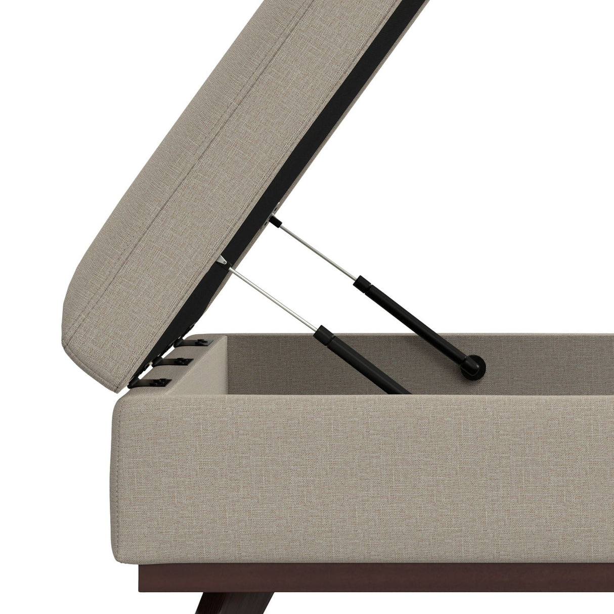 Owen - Multifunctional Square Coffee Table Storage Ottoman by Couch.com