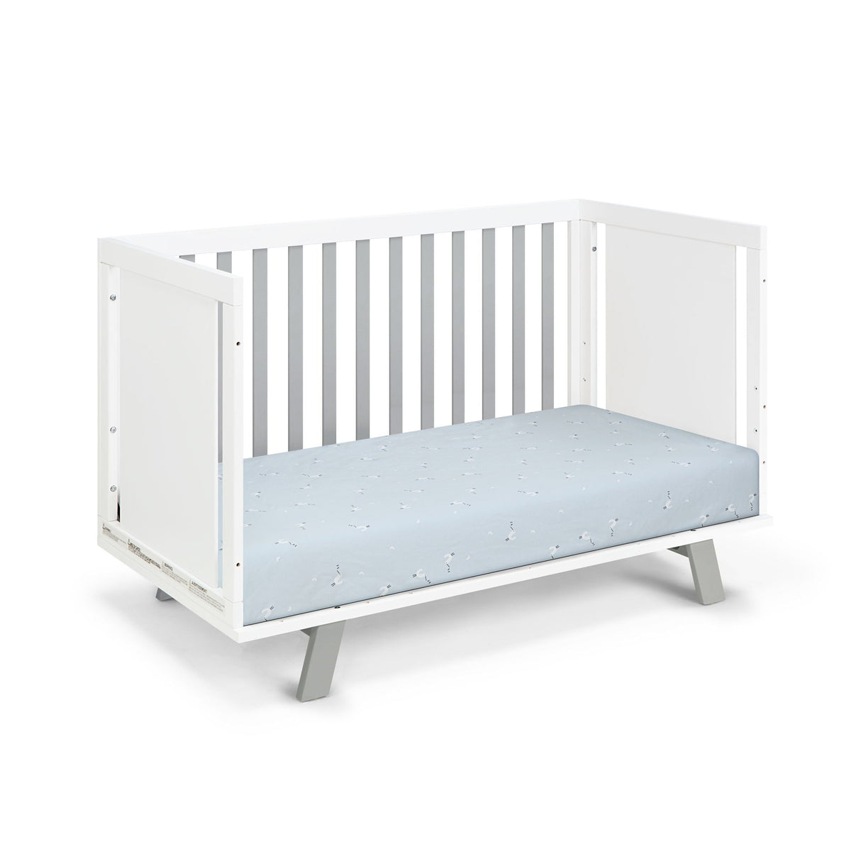 Livia - 3-in-1 Convertible Island Crib - White Frame by Couch.com