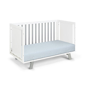 Livia - 3-in-1 Convertible Island Crib - White Frame by Couch.com