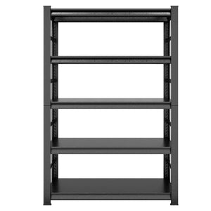Storage Shelves 5 Tier Heavy Duty Metal Shelving Unit Adjustable Shelving Units And Storage Rack Kitchen Garage Shelf - Black by Couch.com