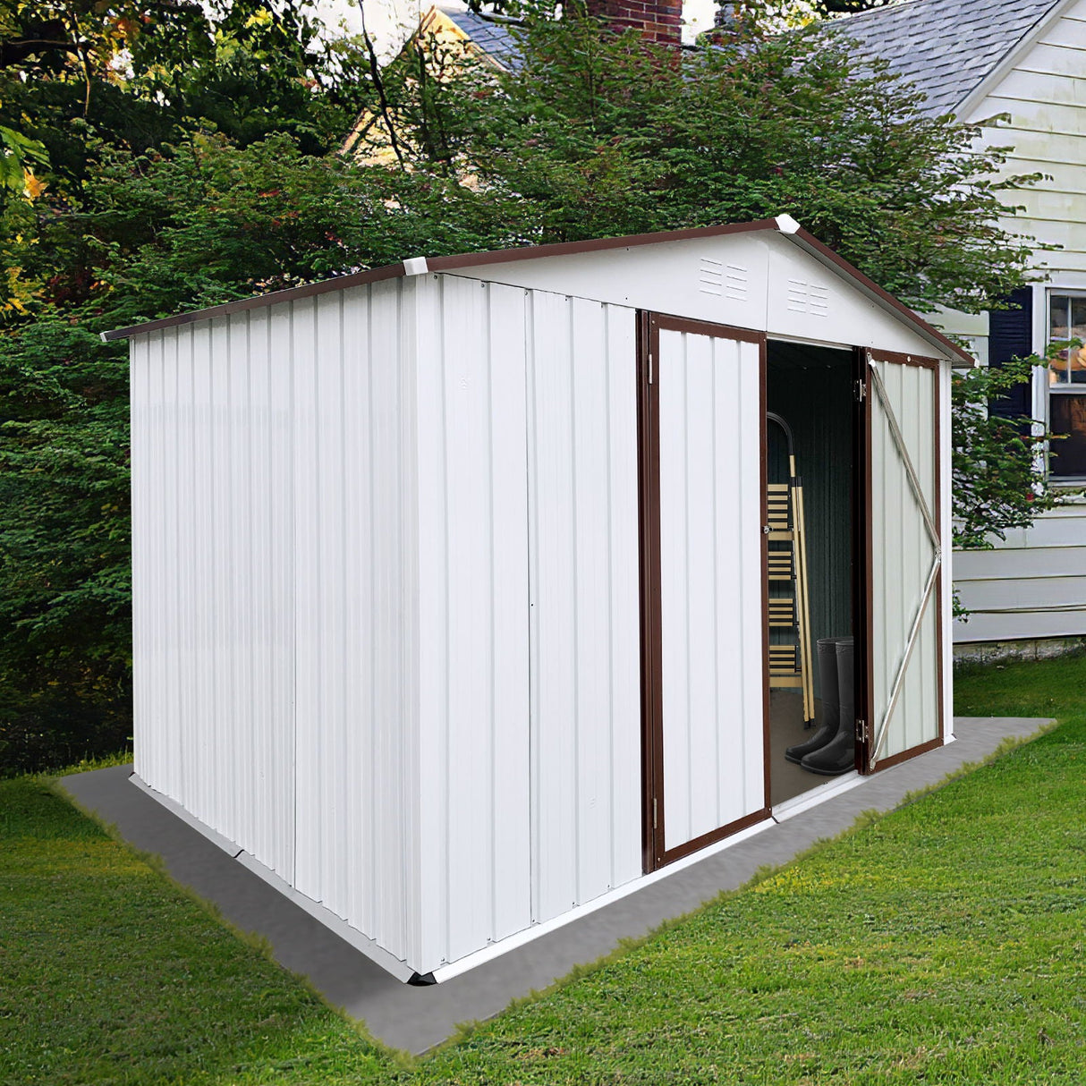 10' x 8' Garden Sheds Outdoor Storage Sheds by Couch.com