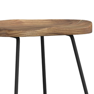 Amberly - Rustic Saddle Bar Stool (Set of 2) by Couch.com