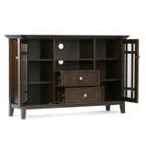Bedford - Handcrafted Tall TV Media Stand by Couch.com