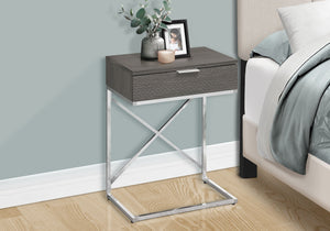 Accent Side Table, Storage Drawer, Spacious Tabletop, Contemporary & Modern by Couch.com