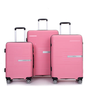 Hardshell Suitcase Double Spinner Wheels Luggage Sets, Lightweight With Tsa Lock, 3 Piece Set by Couch.com