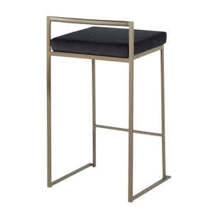 Fuji - Industrial Stackable Counter Stool Elegant Design by Couch.com