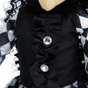 Halloween Sitting Witch Decor - Black by Couch.com