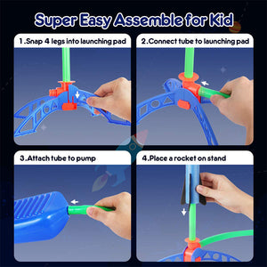 Children's Rocket Laucher Launching Toys
