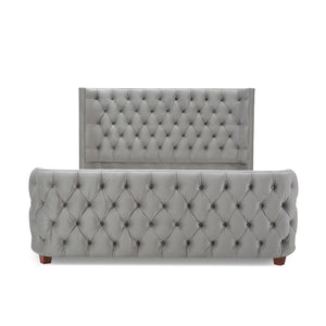 Brooklyn - Tufted Panel Bed Headboard And Footboard Set by Couch.com