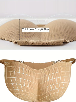 Invisible Boost Fake Butt Lifting Bikini Panties for Women – Ultra-Thin Breathable and Seamless Women's Lingerie for Natural Enhancement and All-Day Comfort