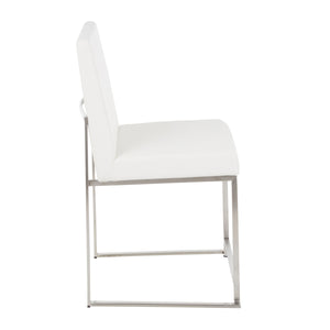 Fuji - Contemporary Modern Elegance High Back Dining Chair (Set of 2) by Couch.com