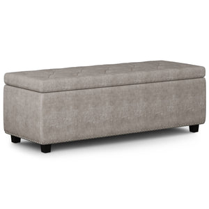 Hamilton - Upholstered Storage Ottoman by Couch.com