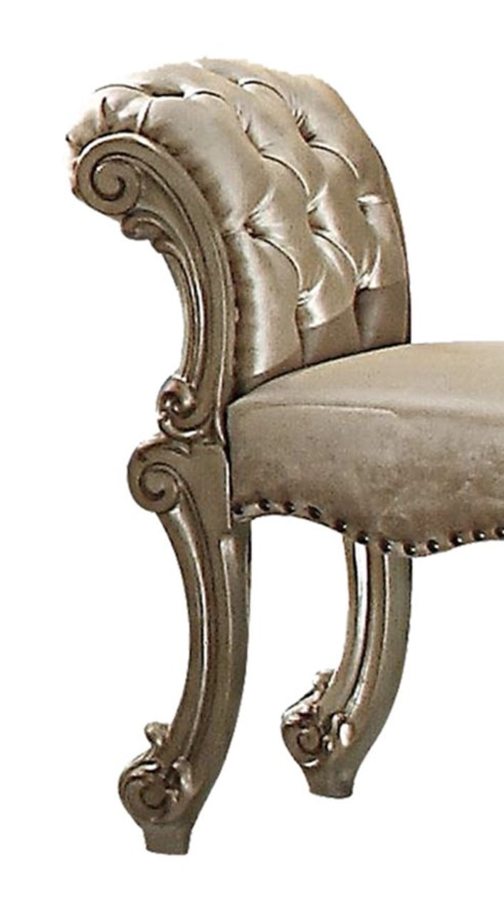 Vendome - Vanity Stool - Gold Patina / Bone by Couch.com