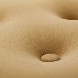 Yolanda - Luxurious Upholstery Round Upholstered Accent Ottoman by Couch.com