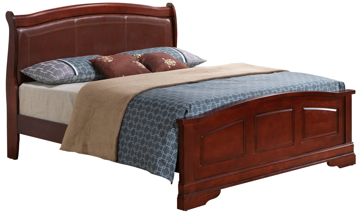 Panel Sleigh Bed Elegantly Crafted by Couch.com