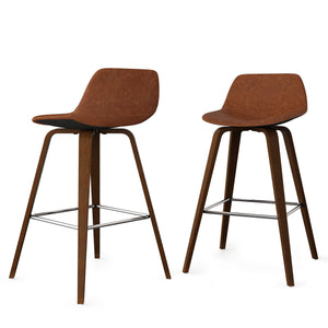 Randolph Bentwood - Counter / Bar Height Stool (Set of 2) by Couch.com