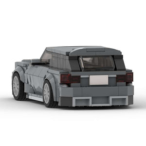 Building Block Sports Car Assembled Model Toy