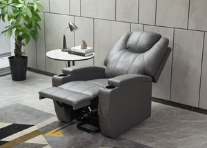 Modern Recliner Chair With Cup Holders, Remote Control by Couch.com