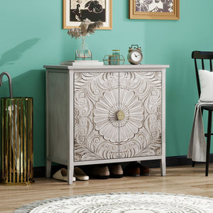 2 Door Cabinet, Suitable For Bedroom - Light Gray by Couch.com