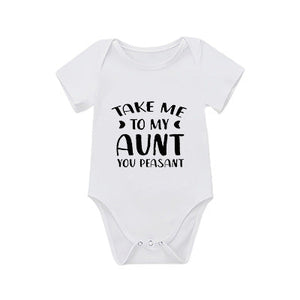 Summer Short Sleeve Baby Romper Bodysuit