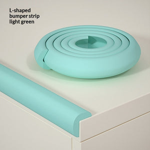 L Shaped Child Safe Corner Guards For Walls To Protect Babies Soft Padding For Home Use