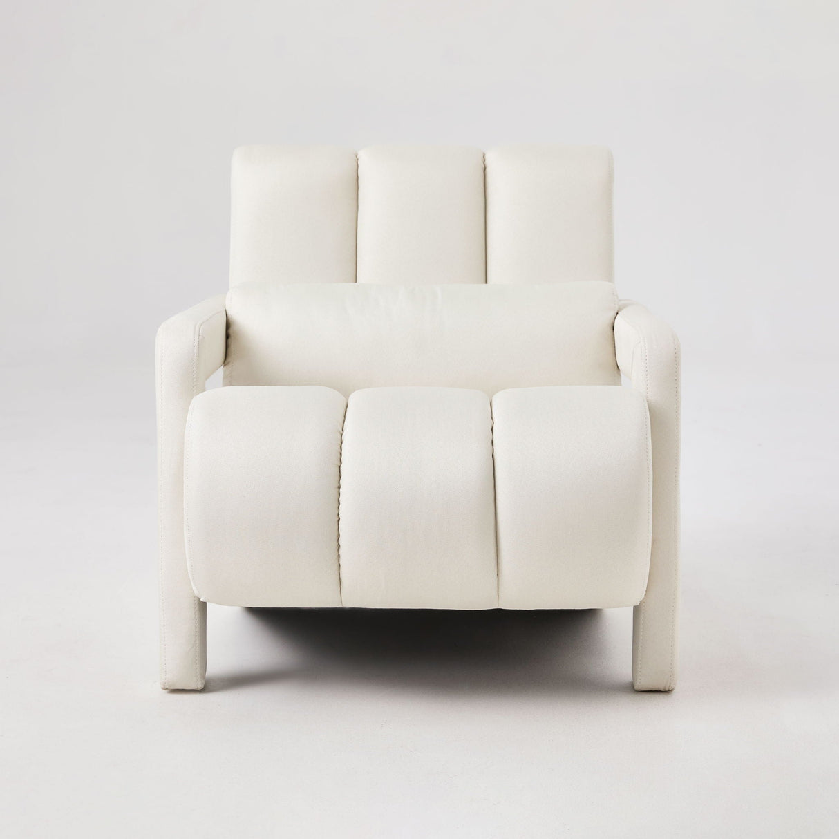 Modern Upholstered Accent Chair, Comfortable Linen Fabric With A Pillow For Living Room by Couch.com