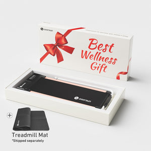 DeerRun A5 Pro Smart 2 in 1 Folding Treadmill Pink with Handrail, 300Lbs