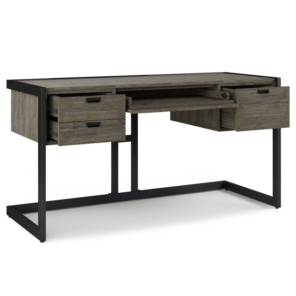 Hampden - Desk - Weathered Gray by Couch.com