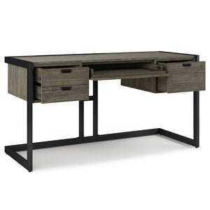 Hampden - Desk - Weathered Gray by Couch.com