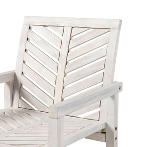 Modern 2 Piece Chevron Patio Chairs by Couch.com