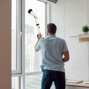 Electric Cordless Spin Scrubber Cleaning Brush with 4 Replaceable Heads