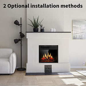 20 Inch Electric Fireplace Insert M1804,M1804C