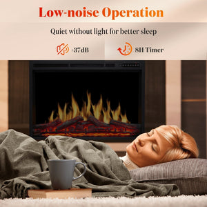 Electric Fireplace Insert Adjuatble Flame Colors 936A,939A,936BXB,939BXB