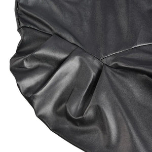 Elegance Autumn And Winter New Solid Color Jacket For Women's PU Leather Warmth Fashion Long-Sleeved Jacket For Women