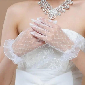 Elegant Black 1 Pair Women Summer Flexible Gloves Stretchy One Size Gloves Excellent For Any Occasion