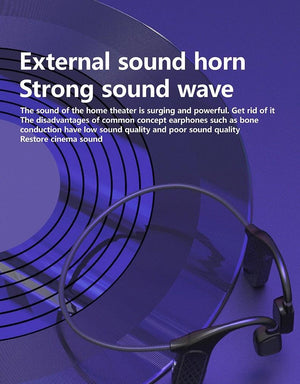 Elegant Black Headphones Wireless Earphones For Workouts And Running Bluetooth Headphones With Mic Grey Bluetooth 5.0 Bone Conduction Earphone Waterproof Sport Headphone Bluetooth Headsets Wireless Headphones Music Handsfree Design