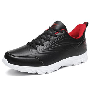 Elegant Black Winter Men Waterproof Snow Shoes Comfortable Sneakers Mens Work Casual Shoes Non-Slip Light Rubber Sole Walk Fashion Sneakers Breathable Comfort Walking Shoes For Mens