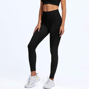 Elegant Blue Yoga Pants High Waisted Gym Leggings Yoga Leggings Seamless Gym Push Up Workout Stretch Fitness Sweatpants Ultra Soft Leggings Tight Sport Women Fitness Seamless Female Legging Tummy Control Running Pants For Training