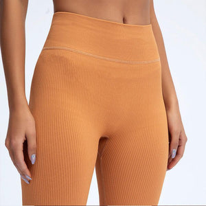Elegant Blue Yoga Pants High Waisted Gym Leggings Yoga Leggings Seamless Gym Push Up Workout Stretch Fitness Sweatpants Ultra Soft Leggings Tight Sport Women Fitness Seamless Female Legging Tummy Control Running Pants For Training