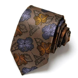 Elegant Fashion Flower Classic Design Neckties For Men Business Formal Suit Office Men Necktie Modern Patterned Formal Ties College Tuxedo Floral Tie