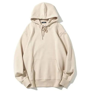Elegant Hoodie Women High Quality Cotton Hoodies Sweatshirts Thick Fleece Winter Autumn Oversized Warm Hooded Sweatshirt Woman Men's Fleece Hoodies Hip Hop Solid Color Style Autumn Hooded Sweatshirts